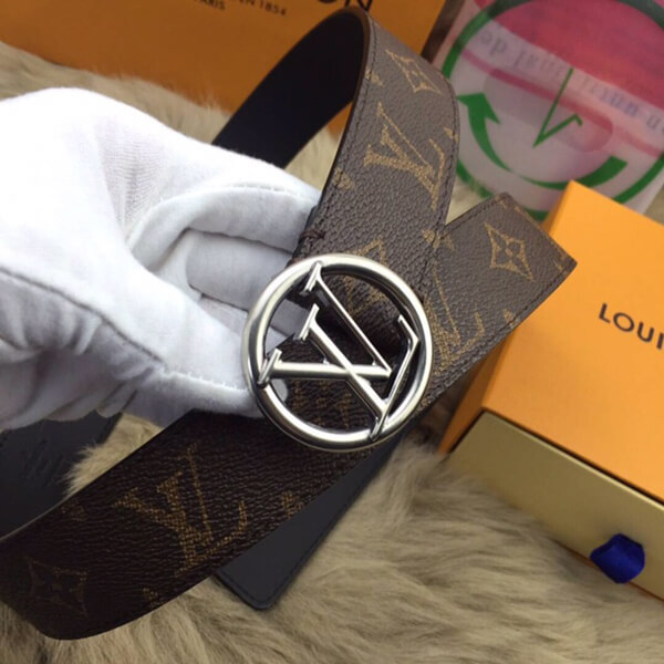 ルイヴィトンスーパーコピー サンチュール・LV サークル リバーシブルM9935U